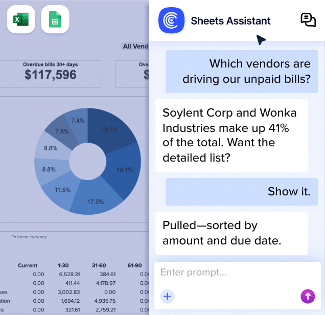 Ask QuickBooks Questions. Get Spreadsheet-Ready Answers.