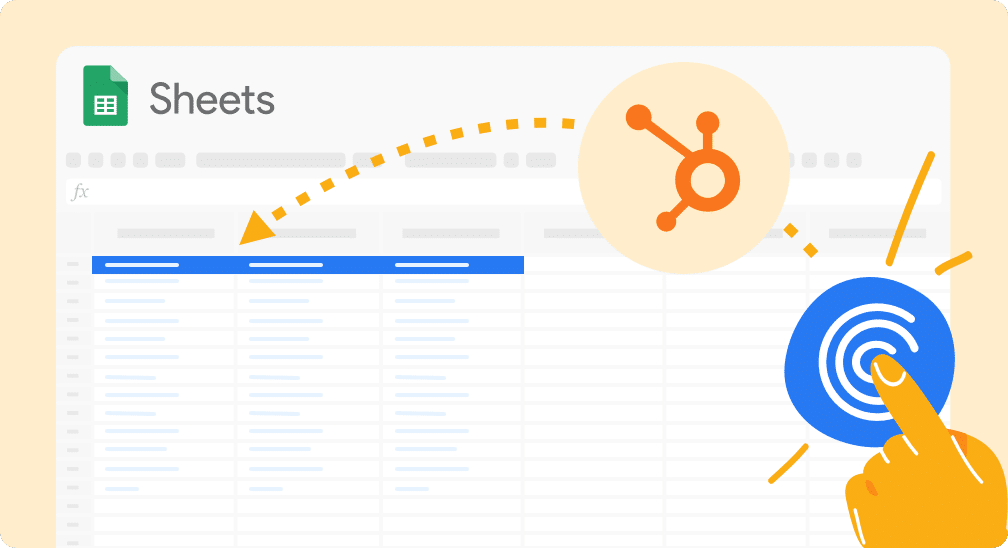 How To Connect HubSpot To Google Sheets Coefficient