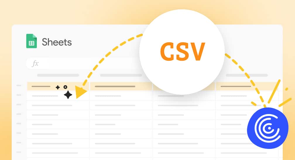 How To Import CSV Into Google Sheets Coefficient