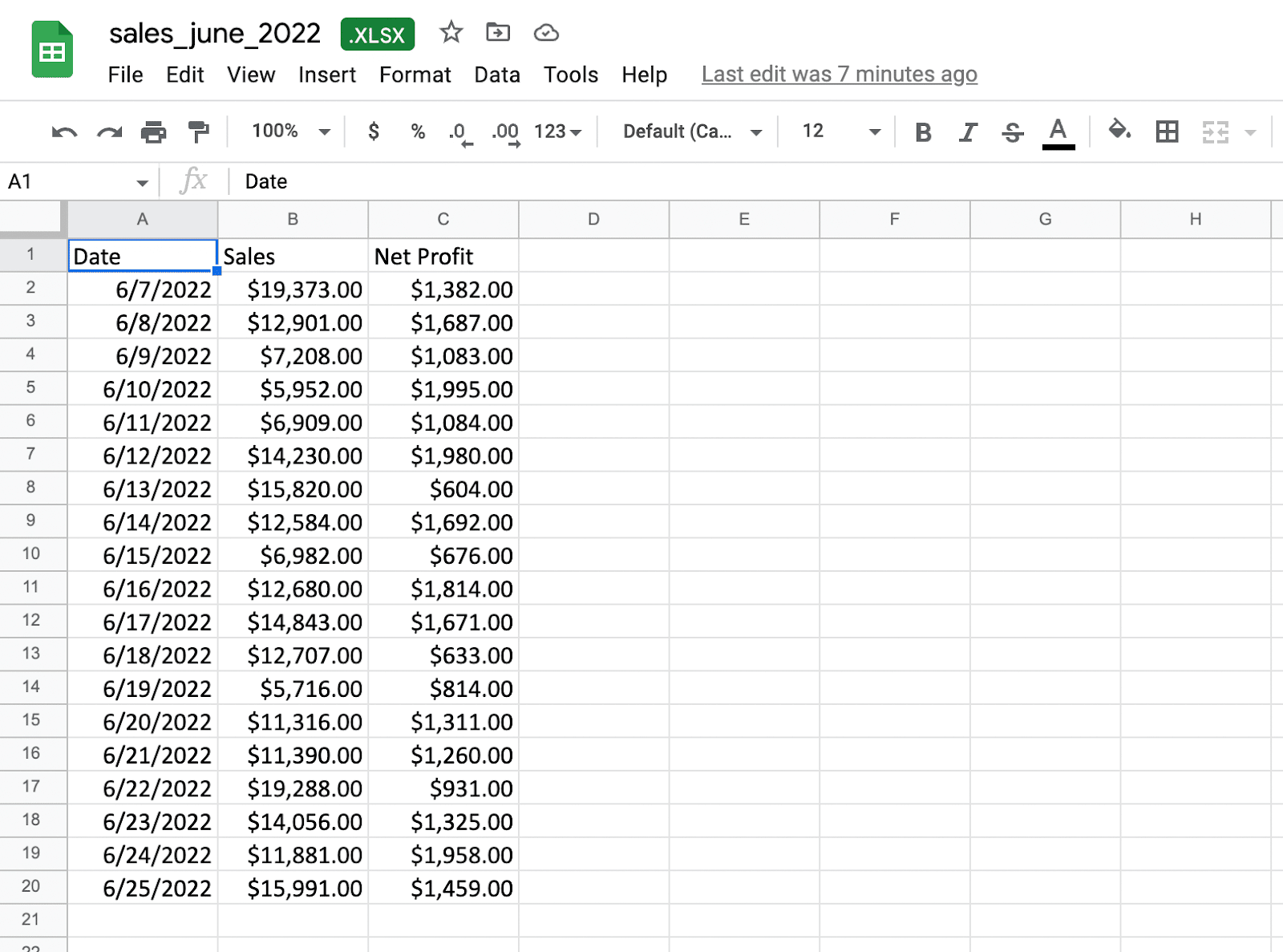 convert excel to google sheets