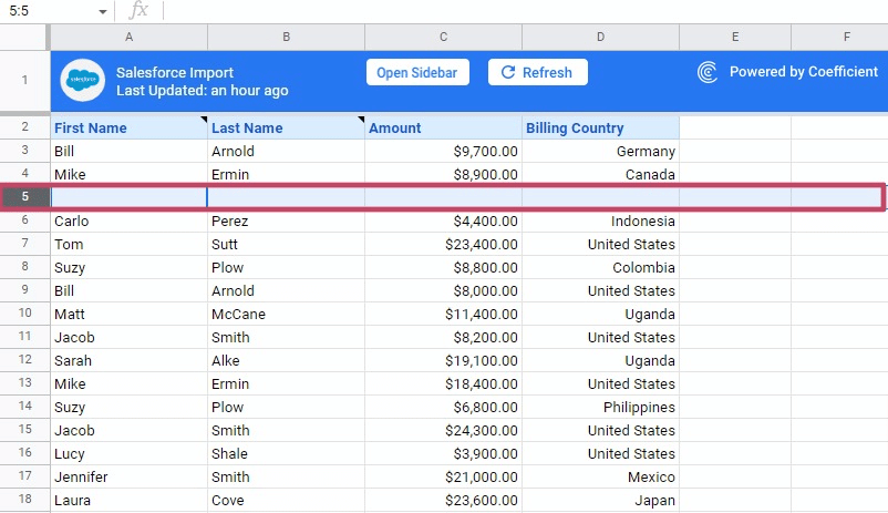 How To Insert Multiple Rows In Google Sheets Coefficient