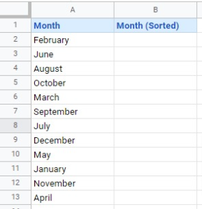 How to Sort by Date in Google Sheets