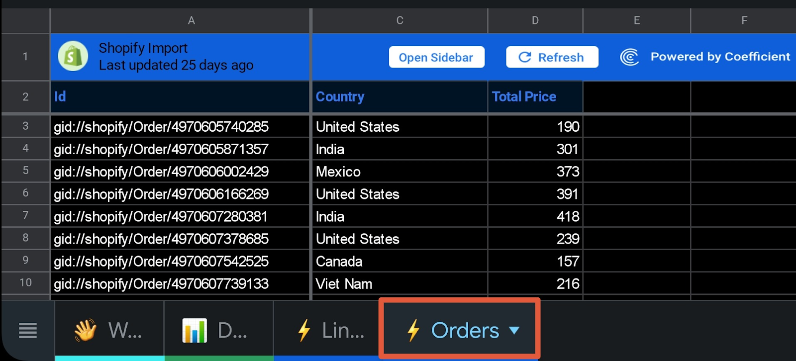 How To Freeze A Row In Google Sheets Coefficient