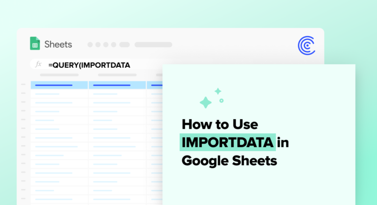 How To Use IMPORTDATA In Google Sheets