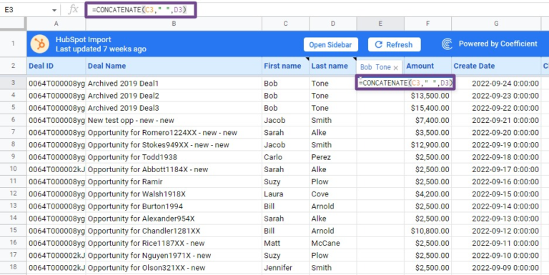 Ultimate Guide to CONCATENATE in Google Sheets