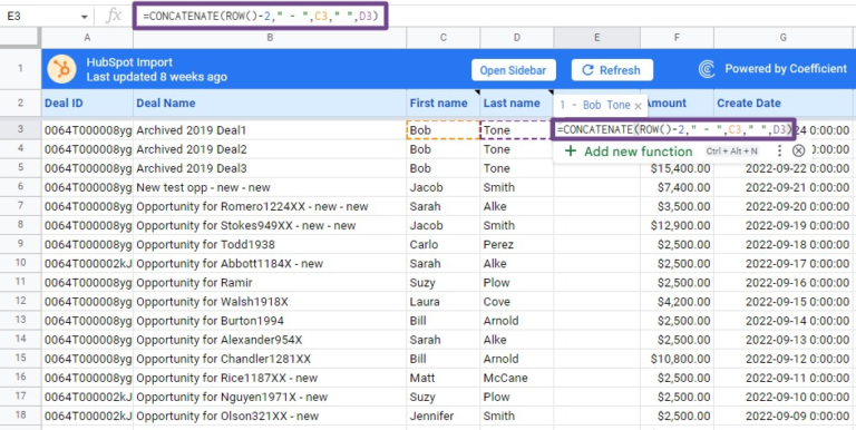 Ultimate Guide To CONCATENATE In Google Sheets