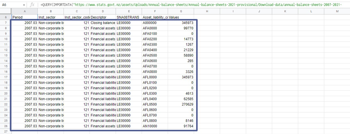 How To Use IMPORTDATA In Google Sheets