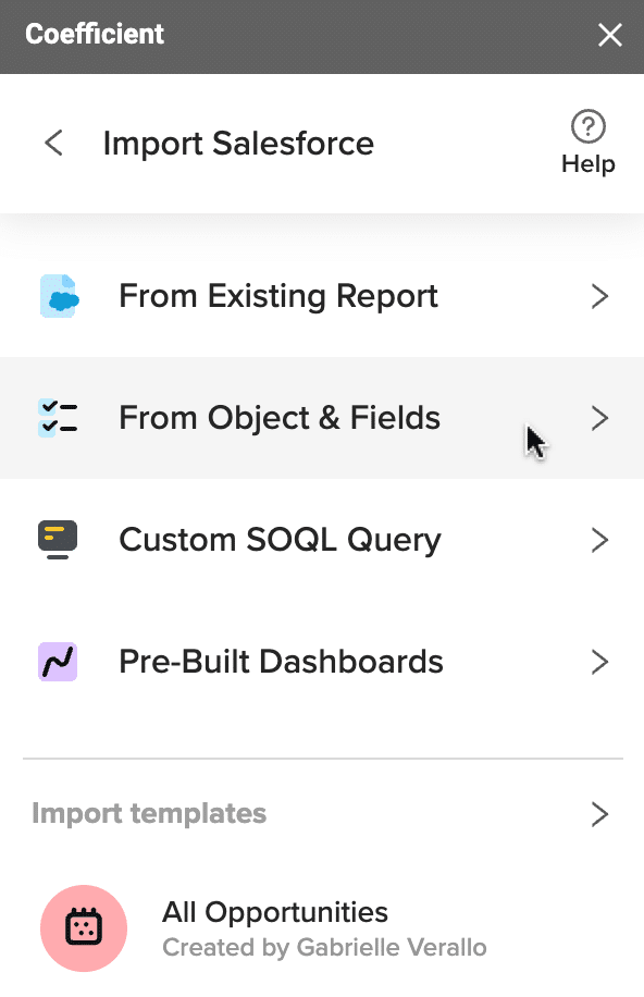 objects and fields salesforce