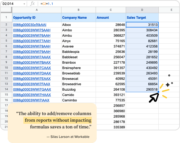 Report on Chargebee Data in Google Sheets