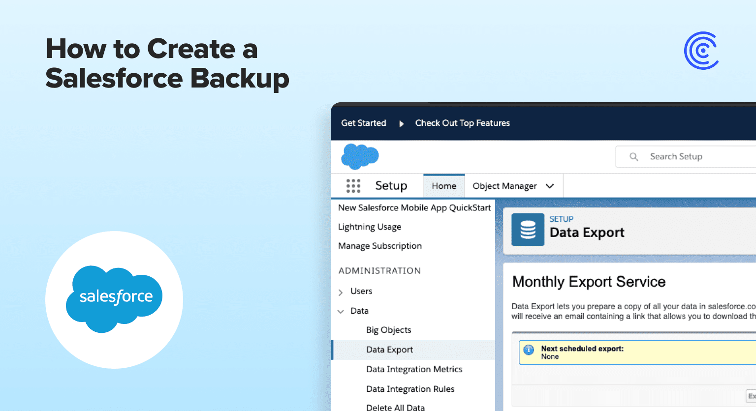 How to Create a Salesforce Backup