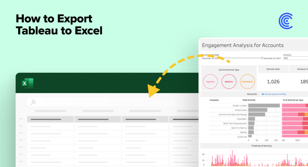 Discover five easy methods to export Tableau to Excel