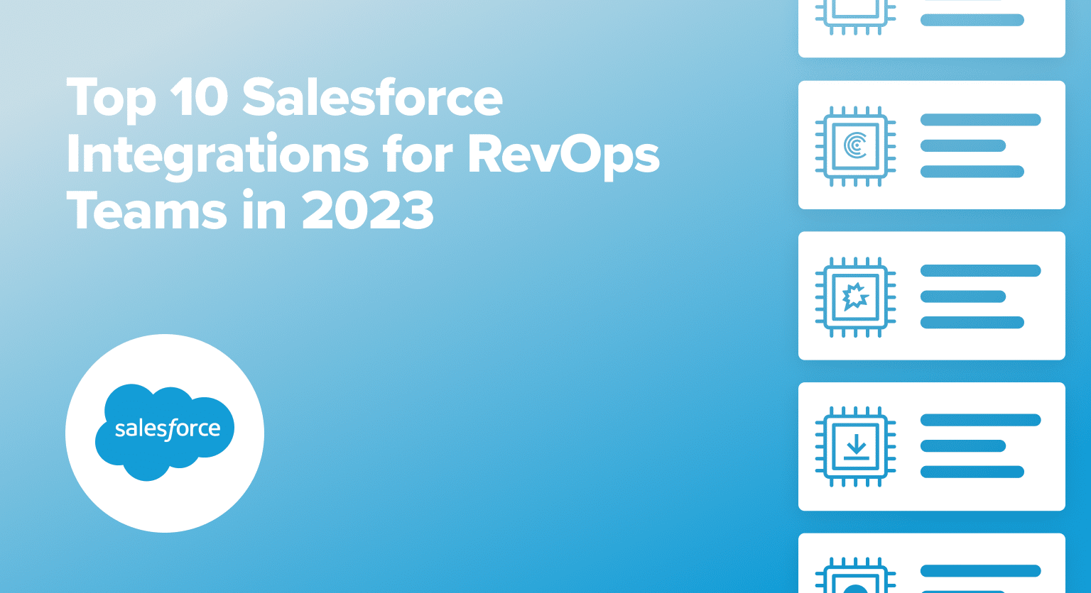 discover the Top 10 Salesforce Integrations for RevOps Teams in 2023