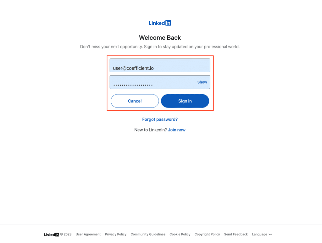 How to Connect LinkedIn Ads to Google Sheets - Coefficient