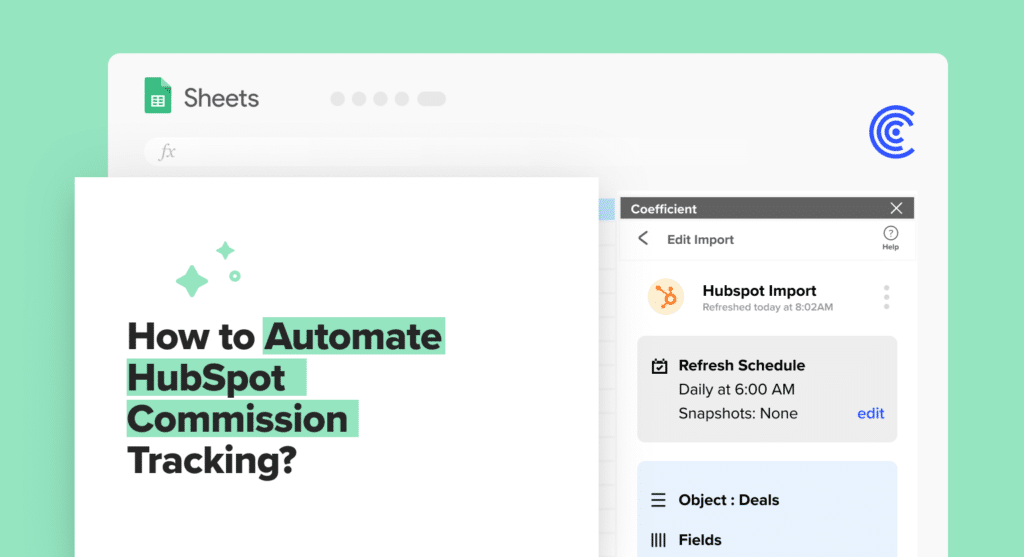 Learn how to automate HubSpot commission tracking with Google Sheets & software solutions.