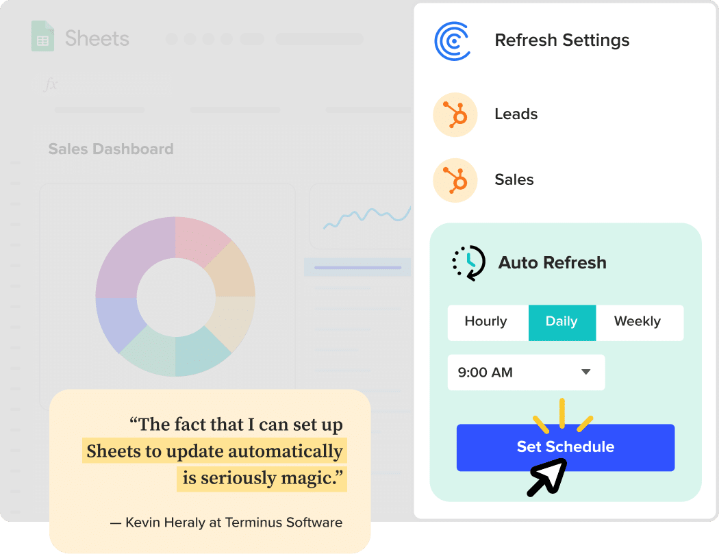 Connect Hubspot To Google Sheets Integrate In 1 Minute Coefficient Connect Hubspot To Google Sheets Integrate In 1 Minute Coefficient