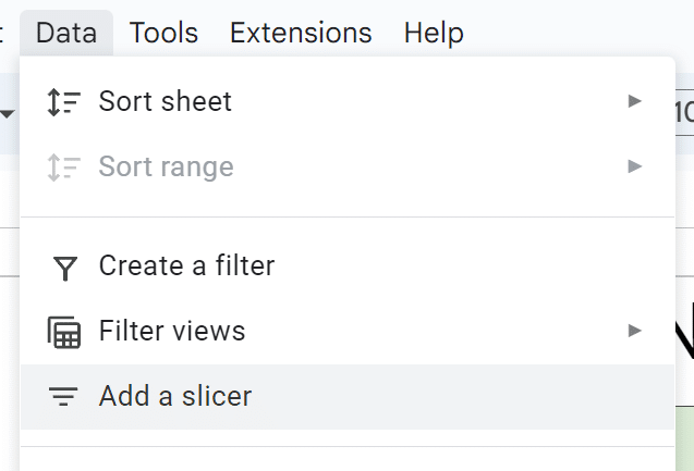 Filter your chart dynamically by adding a slicer. 