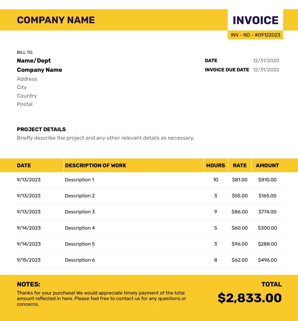50 Free Invoice Templates For G Sheets Excel 2026 Edition 50 Free Invoice Templates For G Sheets Excel 2026 Edition