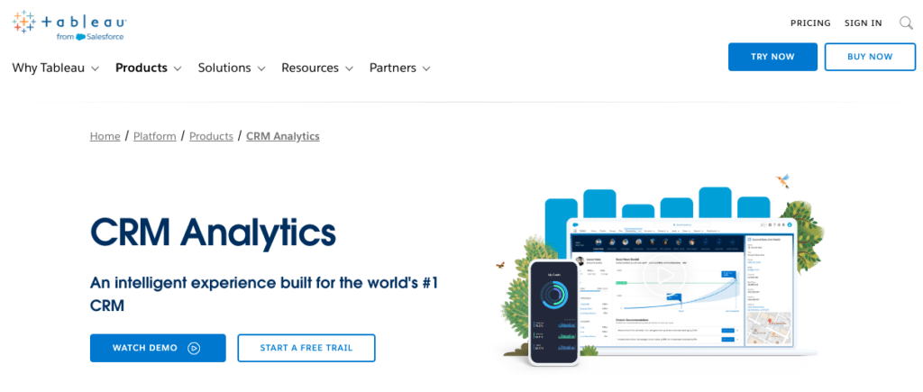 Salesforce Analytics, now known as Tableau CRM, is a powerful data analytics platform.