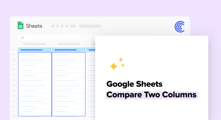 Compare Two Columns In Google Sheets