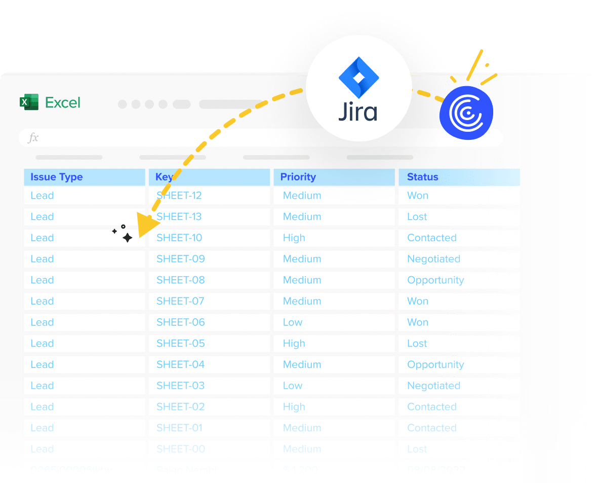 Jira to Excel