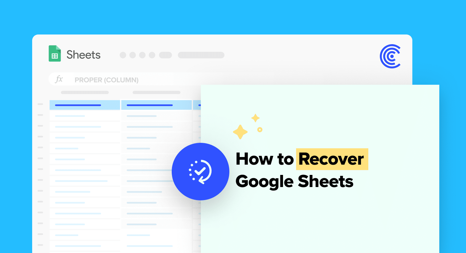 Recover Google Sheets Data: Quick and Easy Steps