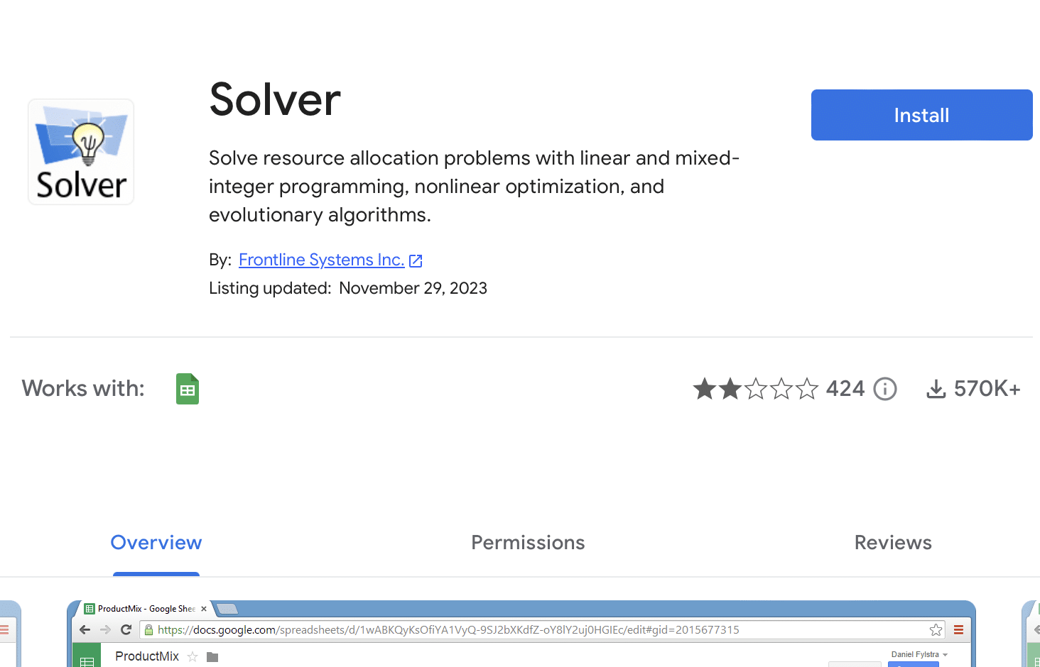 Using Solver for more advanced needs as an alternative