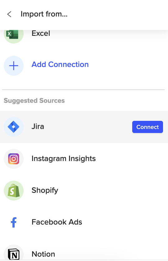 Connecting Jira to Excel using Coefficient Add-in