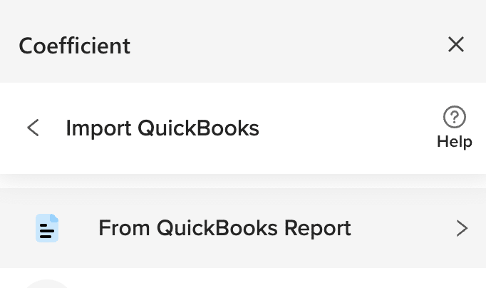 import quickbooks report into excel with coefficient