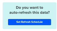 Setting an auto-refresh schedule for data updates in Coefficient.