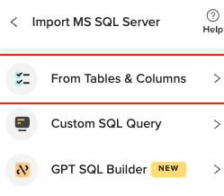 Sharing the MS SQL Server connection with team members in Coefficient, ensuring private credentials