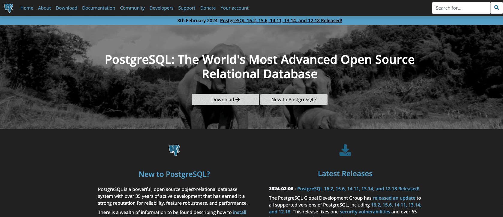PostgreSQL: Open-source relational database for data warehousing