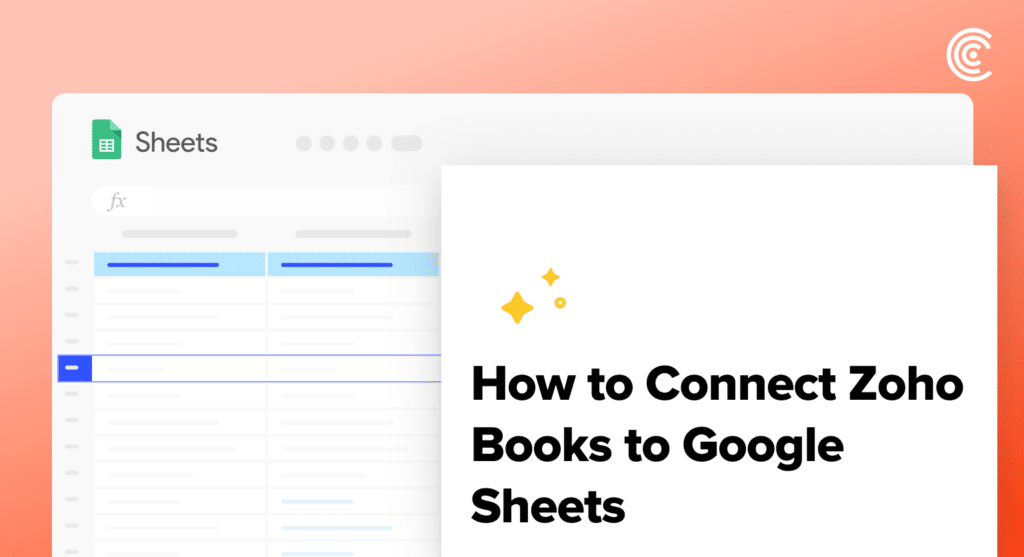 Connect Zoho Books to Google Sheets