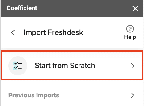 freshdesk import into excel from scratch