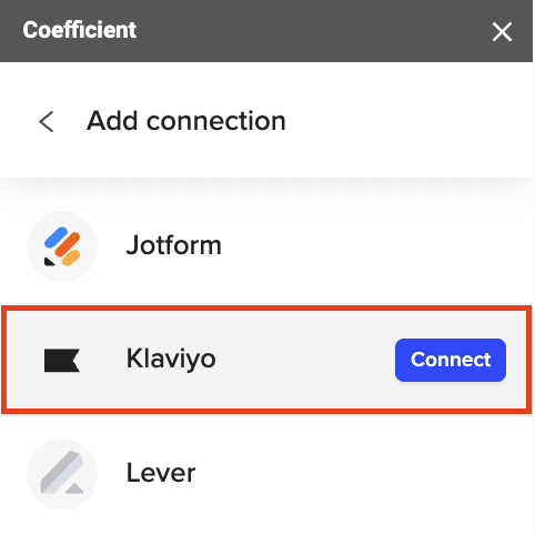 connect klaviyo to google sheets