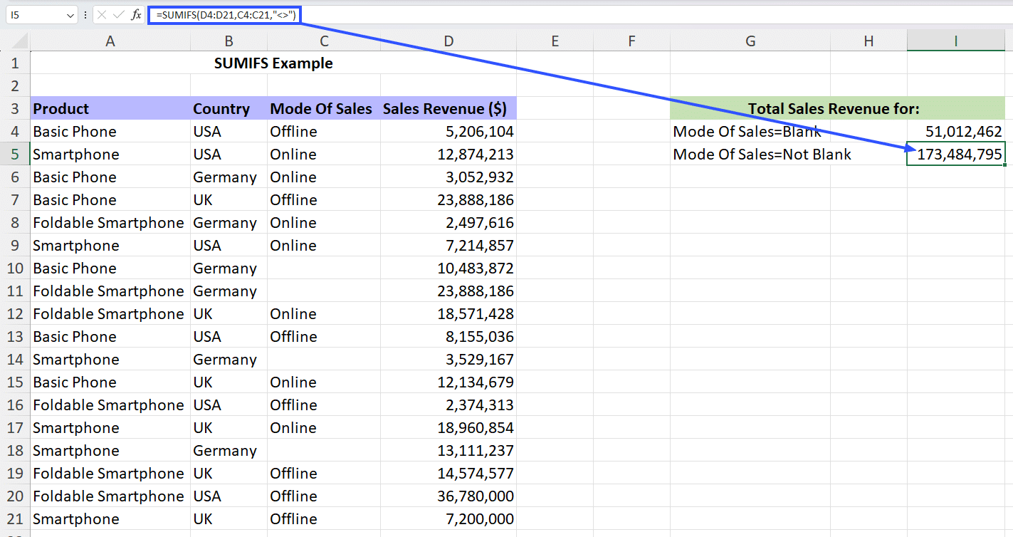 meet criteria for excel function