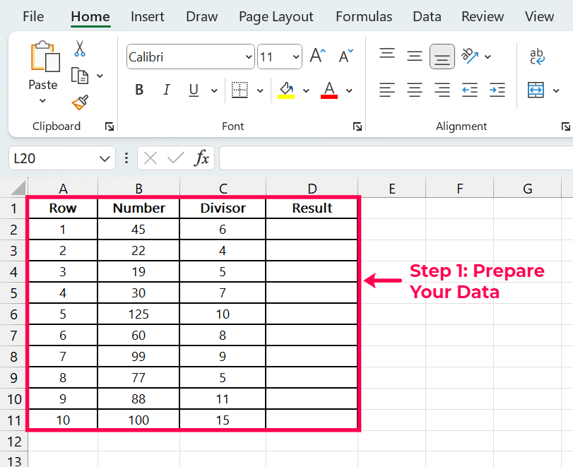 Master Excel MOD with This Step-by-Step Guide