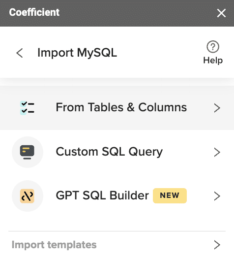 select multiple columns through sql query