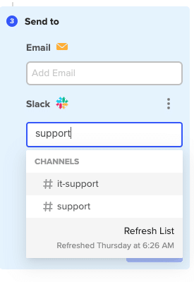 send google sheets reminder to slack