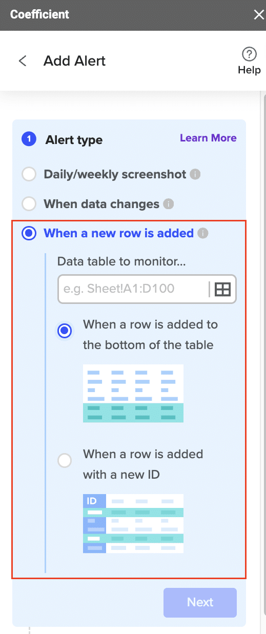 set google sheets reminder when new row is added to spreadsheet