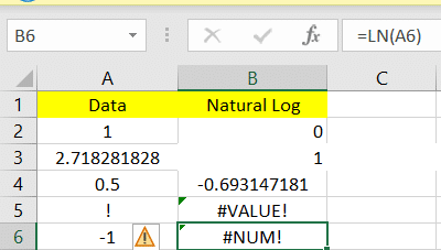 #value error in excel