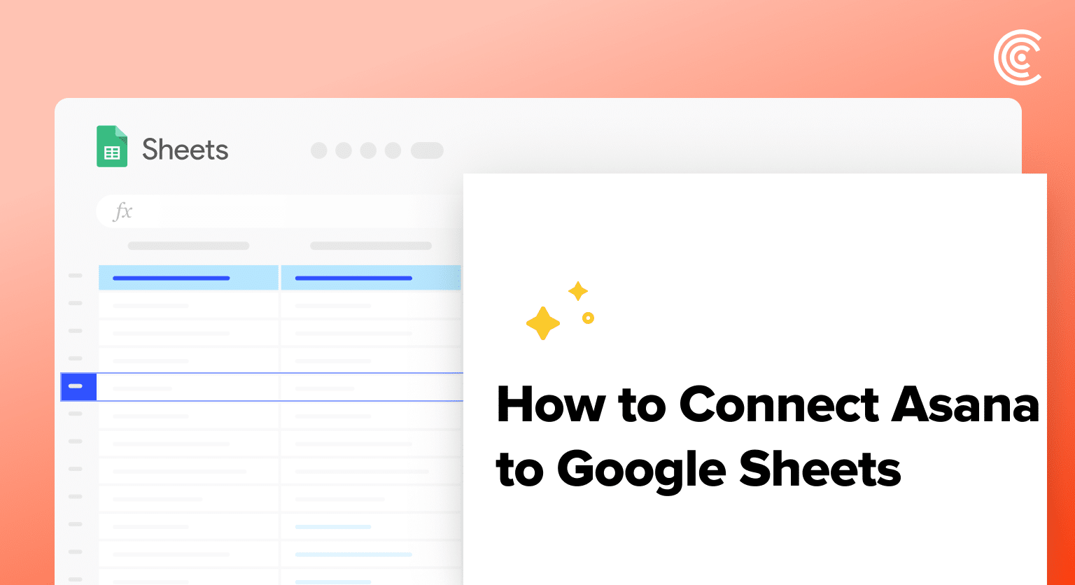 Connect Asana to Google Sheets