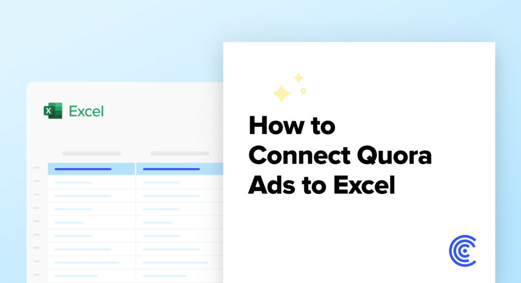 Connect Quora Ads to Excel