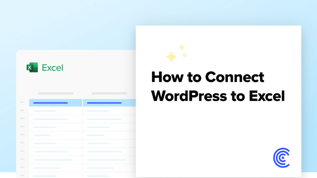 Connect WordPress to Excel