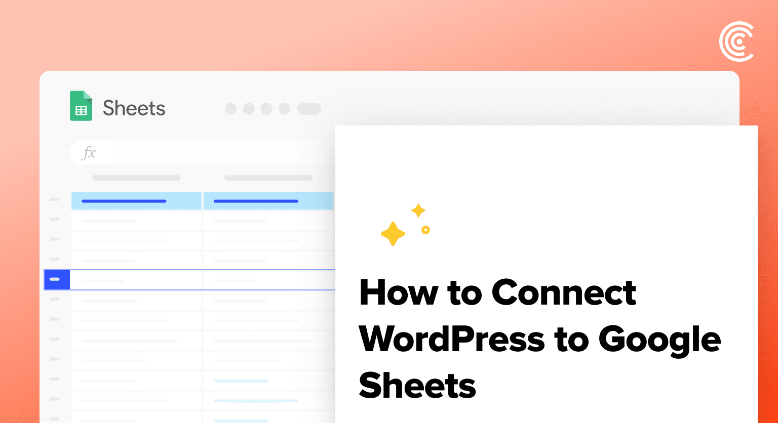 Connect WordPress to Google Sheets