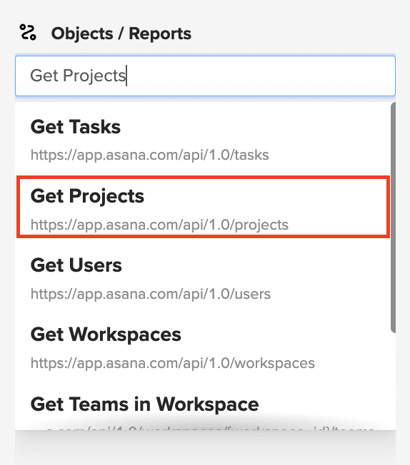 Selecting “Import from…” > “Asana” > “Start from Scratch” after authorization.