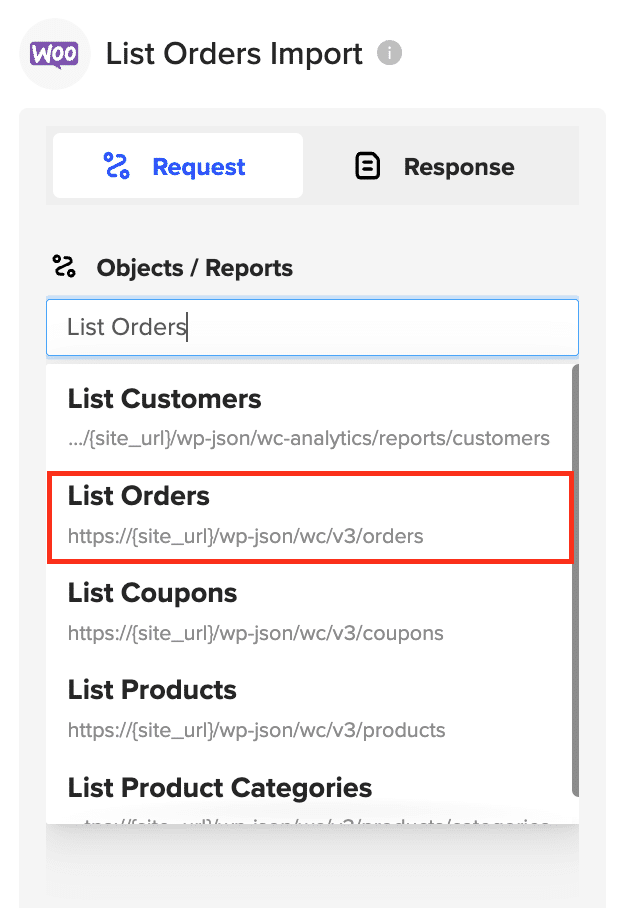 WooCommerce data populating the Google Sheets spreadsheet.