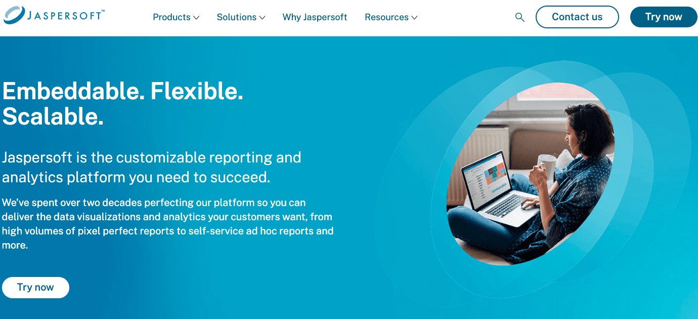 Screenshot of the Coefficient homepage showcasing their free reporting tools.