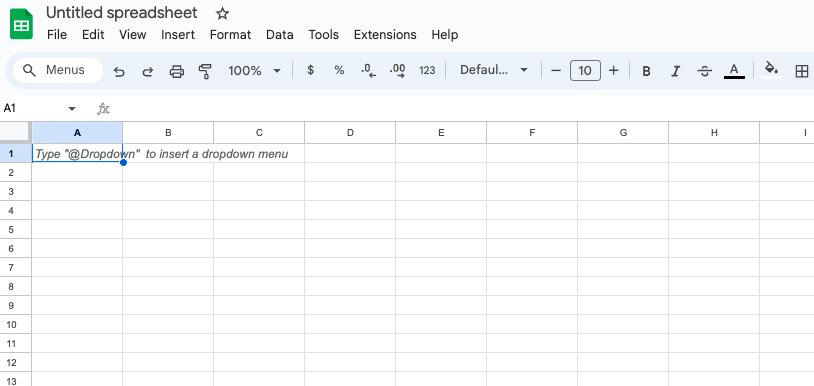 Creating new query in Excel