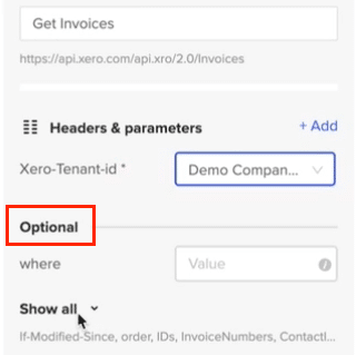 Selecting additional fields