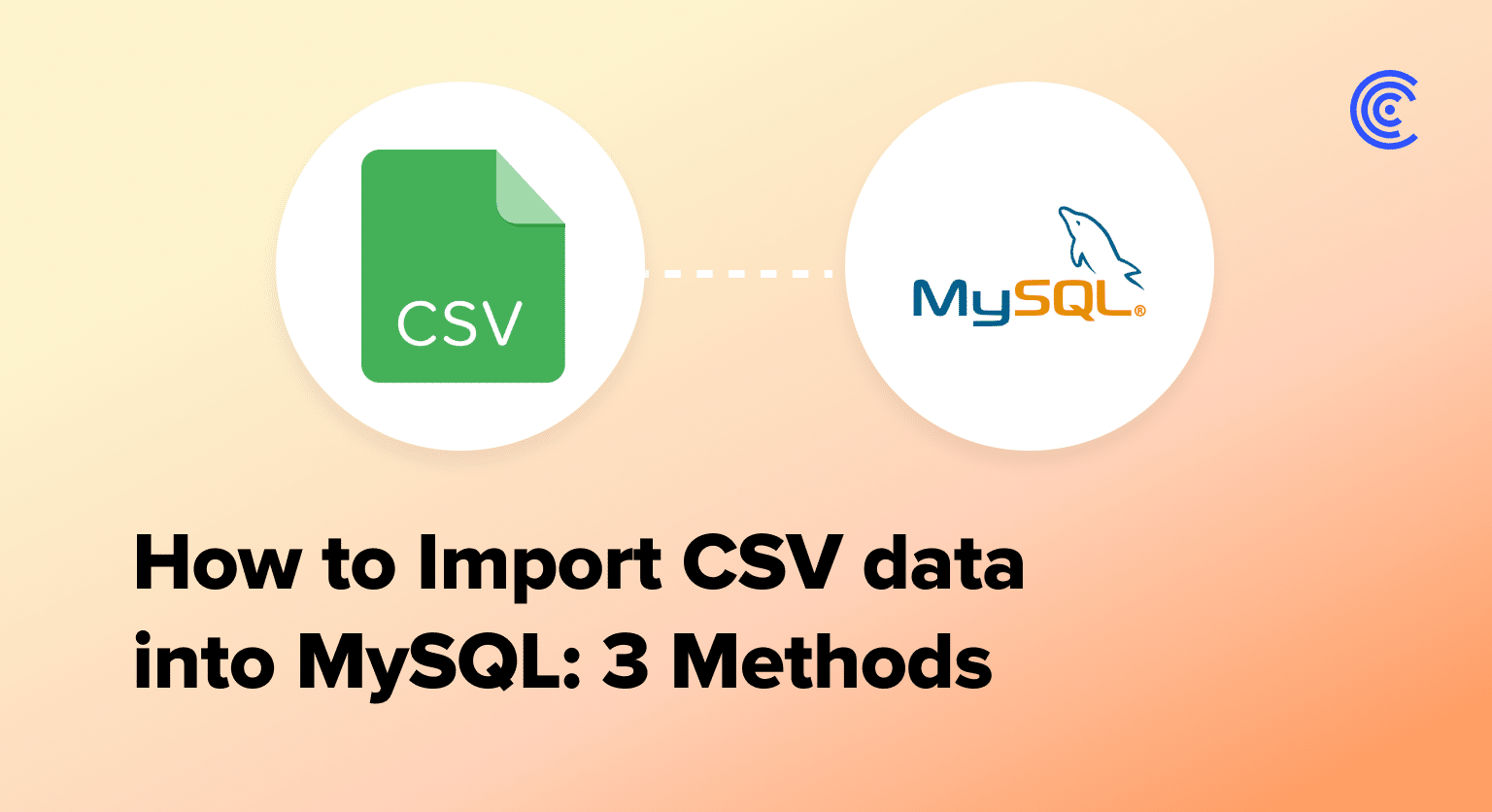 Import CSV data into MySQL